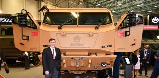 Anadolu Isuzu yeni markası Anadolu Savunma ile IDEF Fuarı’nda Seyit aracını tanıttı