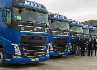 Mete Transport, tamamı Volvo Trucks’tan oluşan filosuna 5 yenisini daha ekledi