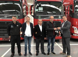 Lider lojistik firması Logitrans’tan 25 adetlik Volvo çekici yatırımı