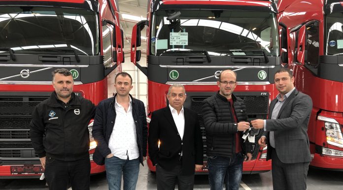 Lider lojistik firması Logitrans’tan 25 adetlik Volvo çekici yatırımı