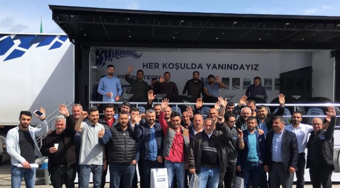 PROMETEON TIR’I 25 NOKTADA 7500 KAMYON SÜRÜCÜSÜYLE BULUŞTU