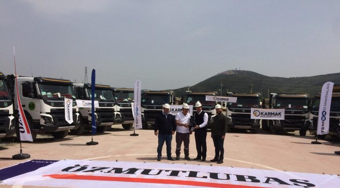 Karmak İnşaat, araç filosunu 20 adet Volvo Trucks kamyon ile genişletti