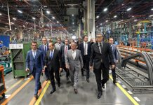 Tataristan Cumhurbaşkanı Mercedes-Benz Türk Hoşdere Otobüs Fabrikası’nı ziyaret etti