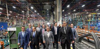 Tataristan Cumhurbaşkanı Mercedes-Benz Türk Hoşdere Otobüs Fabrikası’nı ziyaret etti