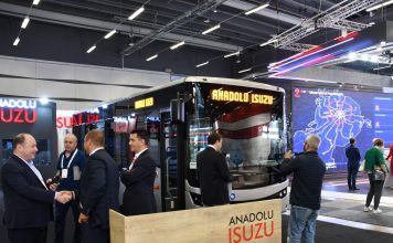 Anadolu Isuzu İsveç’te düzenlenen UITP Stockholm Fuarı’na katıldı