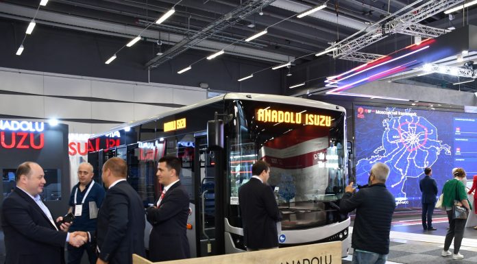 Anadolu Isuzu İsveç’te düzenlenen UITP Stockholm Fuarı’na katıldı