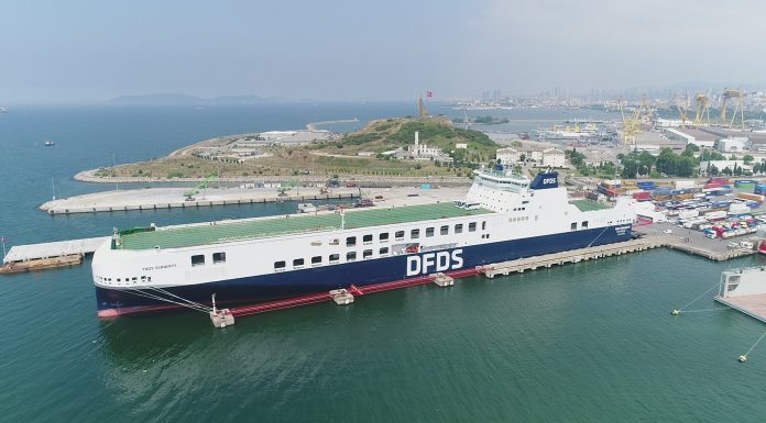 U.N. Ro-Ro, DFDS markasına dönüşüm sürecini, ikinci dev gemisiyle taçlandırarak başlattı…