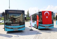 Erzincan şehir içi ulaşımda Anadolu Isuzu’yu tercih etti