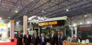 Anadolu Isuzu, Almatı’da düzenlenen Busworld Central Asia Fuarına katıldı