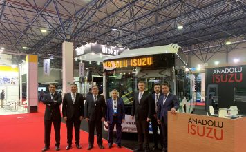 Anadolu Isuzu, Almatı’da düzenlenen Busworld Central Asia Fuarına katıldı