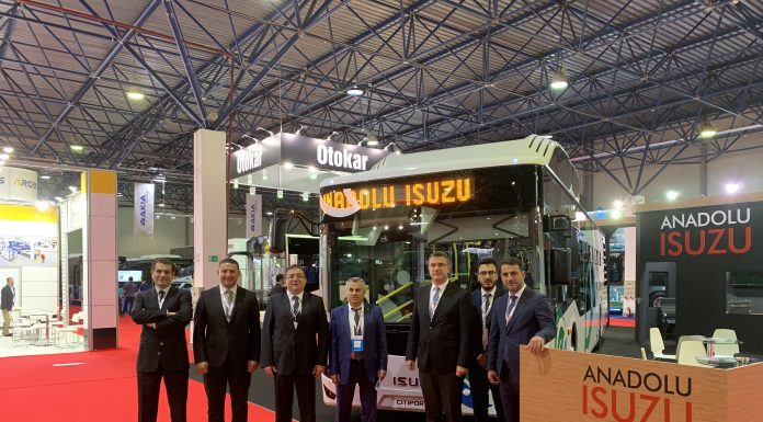 Anadolu Isuzu, Almatı’da düzenlenen Busworld Central Asia Fuarına katıldı
