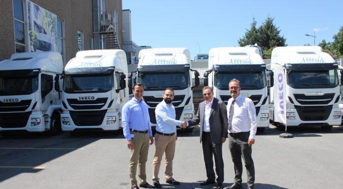 IVECO’dan Alltrak Taşımacılık’a 5 adet Stralis Çekici Teslimatı