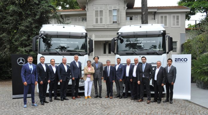 Mercedes-Benz Türk’ten 50 adetlik Mercedes-Benz Actros teslimatı