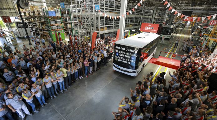 Anadolu Isuzu 170 bininci aracını üretti