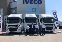 IVECO’dan Fırat Nakliyat’a 3 adet Stralis Çekici Teslimatı