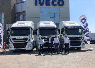 IVECO’dan Fırat Nakliyat’a 3 adet Stralis Çekici Teslimatı