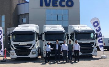 IVECO’dan Fırat Nakliyat’a 3 adet Stralis Çekici Teslimatı