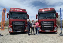 Öztaş Nakliyat, yatırımlarına Uluslararası Yılın Kamyonu ödüllü F-MAX ile devam ediyor