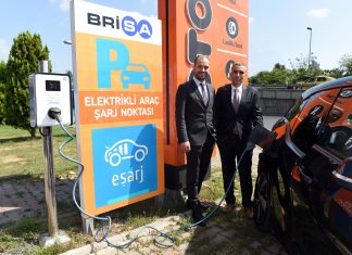 Brisa ve E-Şarj, Elektrikli Araçların Şarj İstasyonu İhtiyacına Çözüm Sunuyor