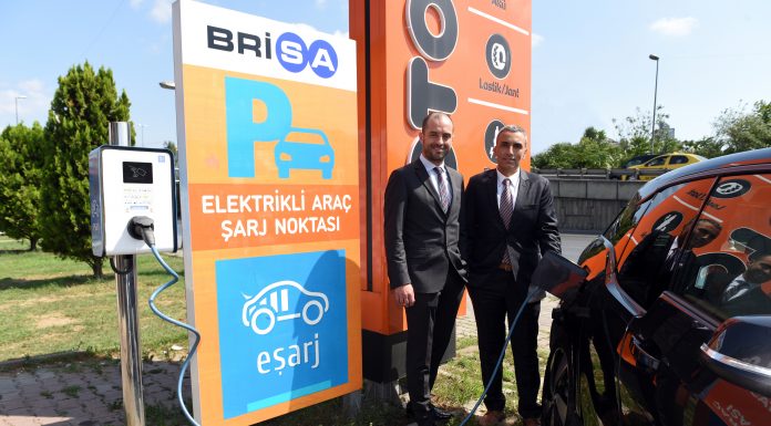 Brisa ve E-Şarj, Elektrikli Araçların Şarj İstasyonu İhtiyacına Çözüm Sunuyor