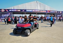 Yerli ve milli %100 elektrikli TRAGGER T-Car Teknofest’te yoğun ilgi gördü