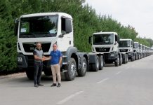 Kolin İnşaat’a, 50 adet MAN TGS 41.420 otomatik damperli Kamyon Filosu Teslim Edildi