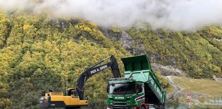 Allison şanzıman donanımlı Scania 6×6 G500, Norveç’teki damperli kamyonların yerini alıyor