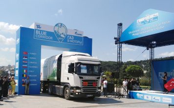 Scania, Mavi Koridor Rallisi’ne CNG’li Modeli ile katıldı
