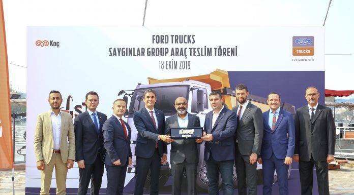 Saygınlar İnşaat, Rize-Artvin Havalimanı inşaatı için tercihini Ford Trucks’tan yana kullandı