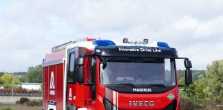 IVECO Magirus, dünyanın ilk gazla çalışan yangın söndürme aracını tanıttı