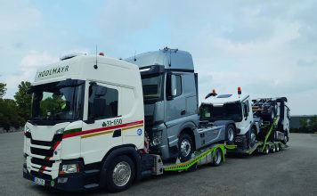 Hödlmayr’ın Yeni Görevi Mercedes-Benz marka tır teslimatlarını üstlendi.