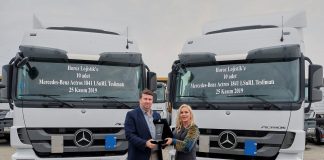 TruckStore güvencesiyle Horoz Lojistik’e 10 adet Actros 1841 LSnRL çekici teslim edildi