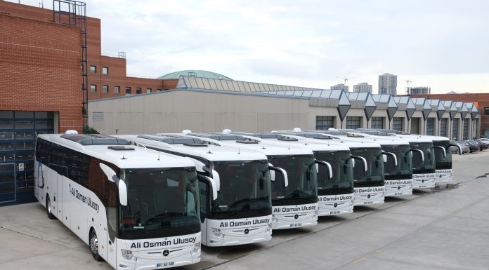 Ali Osman Ulusoy Seyahat’e 2019 yılında toplam 20 adet Mercedes-Benz otobüs teslim edildi