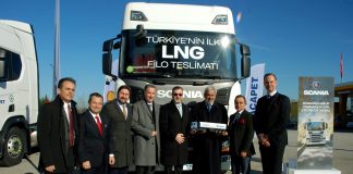 Scania’dan İlk LNG’li Filo Teslimatı