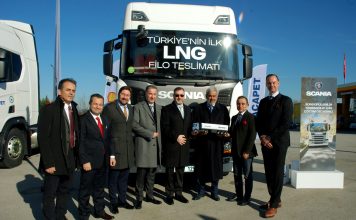 Scania’dan İlk LNG’li Filo Teslimatı