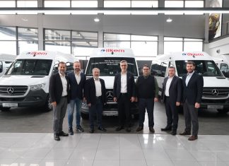 Mercedes Benz Otomotiv Ticaret ve Hizmetler A.Ş., 2020’nin ilk teslimatını İlkem Turizm’e 20 adet Yeni Sprinter ile gerçekleştirdi