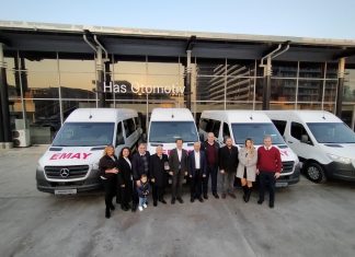 Mercedes Benz Otomotiv Ticaret ve Hizmetler A.Ş. Hafif Ticari Araçlar’dan Emay’ a 6 Adet Sprinter