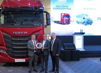 IVECO, ilk IVECO S-WAY çekicileri törenle teslim etti.