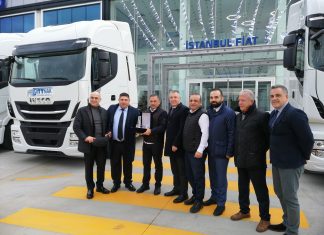 IVECO’dan Sittnak’a 17 adet Stralis çekici teslimatı