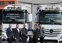 Mercedes-Benz Türk, Ali Çavuşoğulları Lojistik’e 20 adet Actros 1842 LS teslim etti