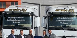 Mercedes-Benz Türk, Ali Çavuşoğulları Lojistik’e 20 adet Actros 1842 LS teslim etti
