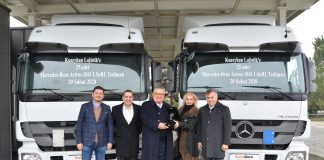 TruckStore, Kuzeyhan Lojistik’e 25 adet Mercedes-Benz Actros teslim etti