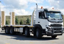 Orman Genel Müdürlüğü, filosunu  4 adet Volvo FMX 500 8×4 kamyonla güçlendirdi