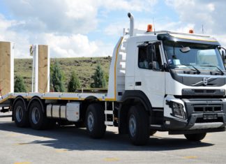 Orman Genel Müdürlüğü, filosunu 4 adet Volvo FMX 500 8×4 kamyonla güçlendirdi