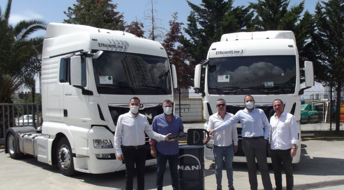 Amiral Lojistik filosunu 2 adet MAN çekici ile güçlendirdi