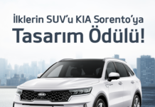 İlklerin SUV’u KIA Sorento’ya  Tasarım Ödülü!