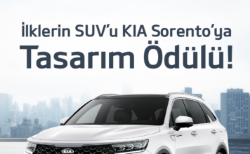 İlklerin SUV’u KIA Sorento’ya Tasarım Ödülü!