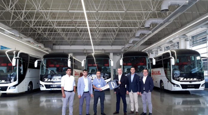 Malatya Zafer filosuna 10 adet MAN Lion’s Coach kattı
