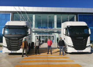 IVECO’dan Metroport’a 2 adet S-WAY çekici teslimatı