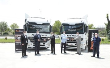 TruckStore, Seyyah Taşımacılık’a 41 adet Mercedes-Benz Actros teslim etti